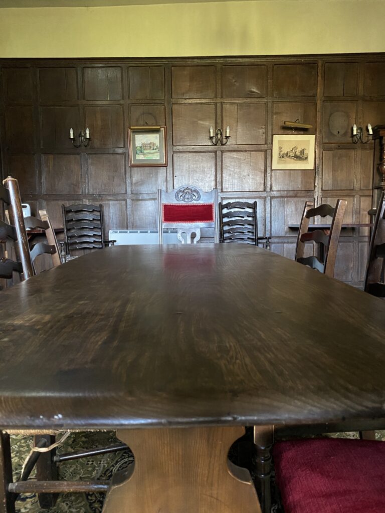 Borwick Hall Ghost Hunt Weekend Panel Room