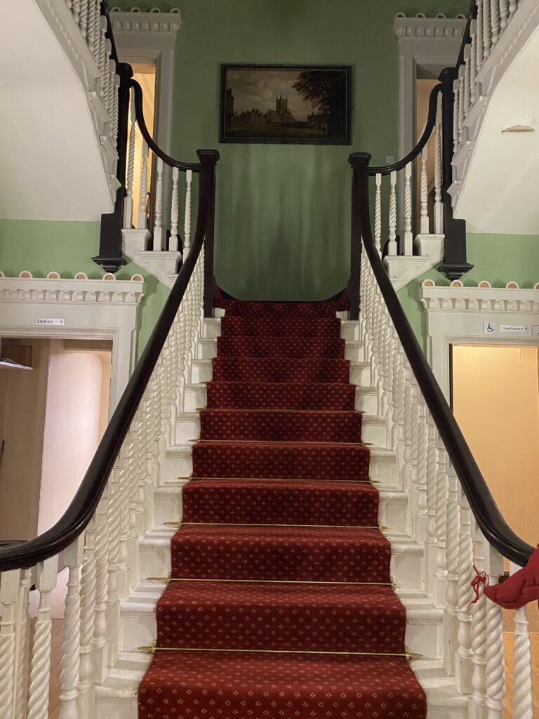 Lowlands Mansion ghost hunt grand staircase